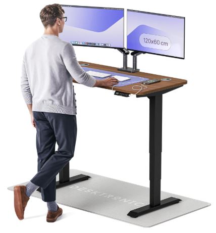 desktronic adjustable standing desk for tall person