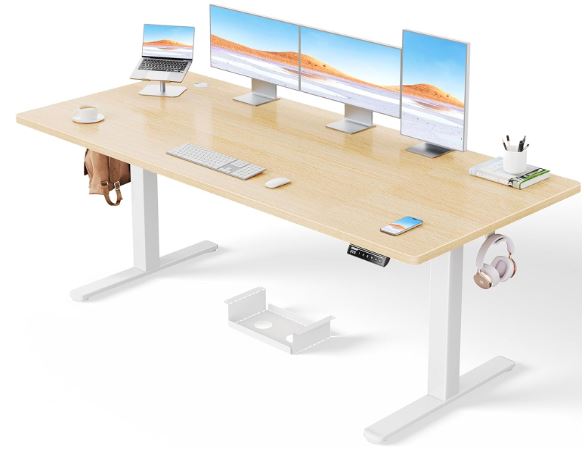 gear office desk for three monitors