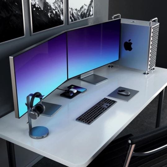 aesthetic setup with minimal accessories